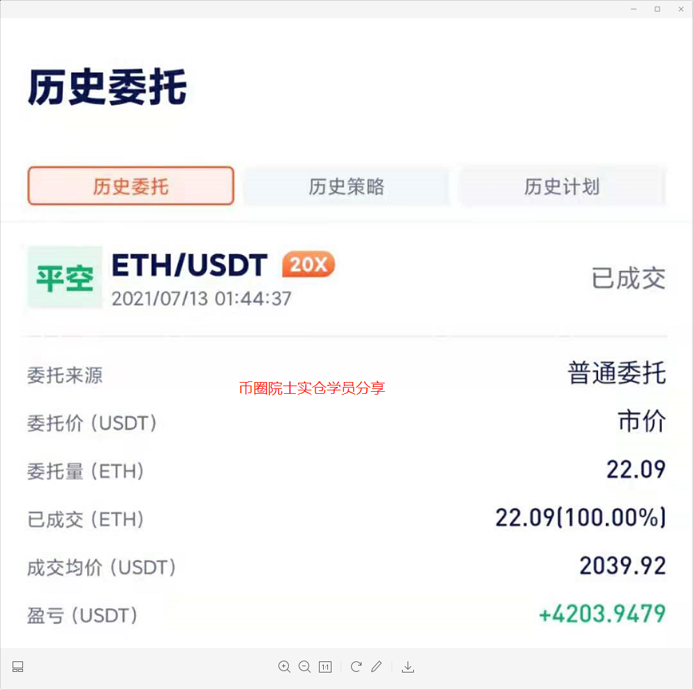 币圈院士：7.13大盘触底反弹还言之尚早，不见底不抄底，...