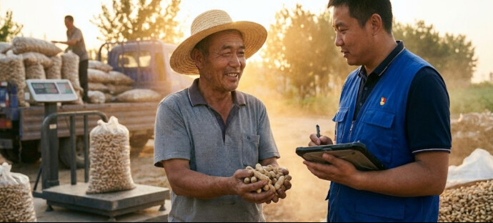 土著农业产品经理向产地农户输出标准化收储与加工技术